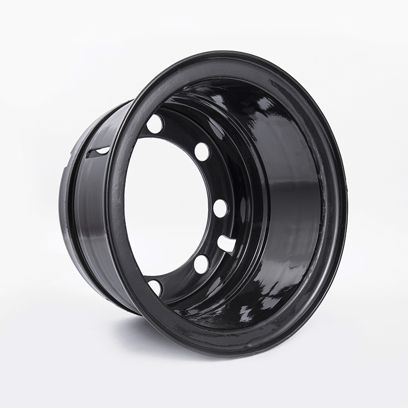 Hangzhou vorkheftruck 5 ton voorwiel massief stalen velg 825-15 Hangzhou vorkheftruck 5 ton voorwiel massief stalen velg 825-15