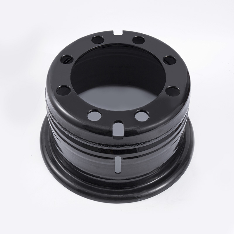 Hangzhou vorkheftruck 5 ton voorwiel massief stalen velg 825-15 Hangzhou vorkheftruck 5 ton voorwiel massief stalen velg 825-15