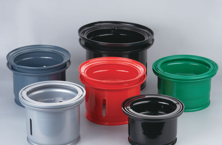 Heftruck stalen velgen