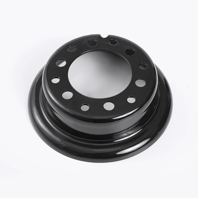 Hangzhou vorkheftruck gespleten stalen velg 18x7-8 Hangzhou vorkheftruck gespleten stalen velg 18x7-8