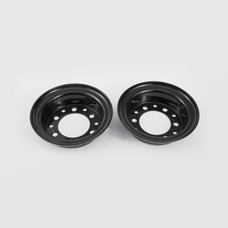 Hangzhou vorkheftruck gespleten stalen velg 18x7-8 Hangzhou vorkheftruck gespleten stalen velg 18x7-8