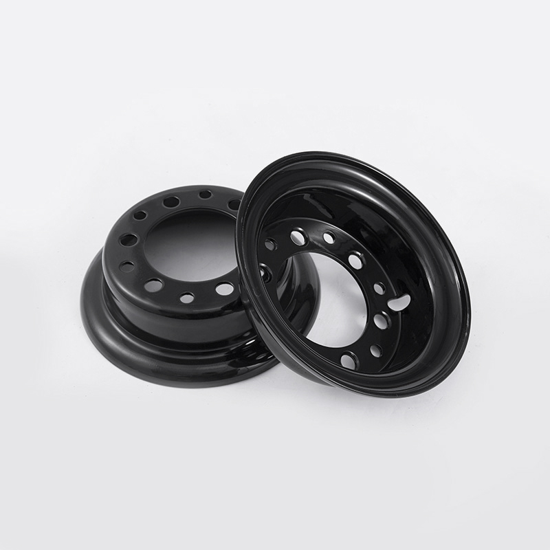Hangzhou vorkheftruck gespleten stalen velg 18x7-8 Hangzhou vorkheftruck gespleten stalen velg 18x7-8